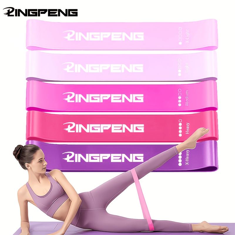 Loop resistance bands for beginner strength training