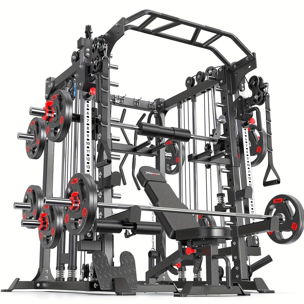 Smith Machine Multi-function Squat Rack Power Cage L05